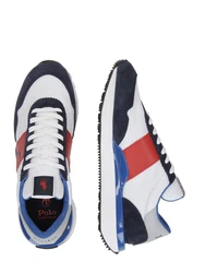 Polo Ralph Lauren Sneaker 'TRAIN 89' navy/hellgrau/rot/weiß