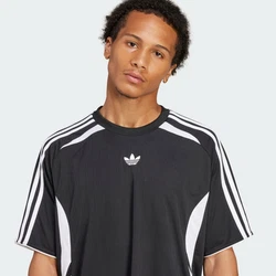 ADIDAS ORIGINALS T-Shirt 'Teamgeist' schwarz/weiß