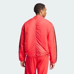 adidas Sportswear Funktionsjacke Essentials 3-Streifen rot/schwarz