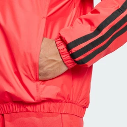 adidas Sportswear Funktionsjacke Essentials 3-Streifen rot/schwarz