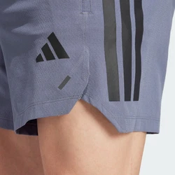 adidas Performance Sweatshorts POWER 3-STREIFEN SHORTS grau / schwarz