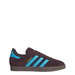 ADIDAS ORIGINALS Sneaker 'Gazelle' azur/dunkelbraun/gold
