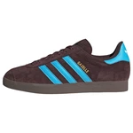 ADIDAS ORIGINALS Sneaker 'Gazelle' azur/dunkelbraun/gold