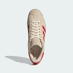 ADIDAS ORIGINALS Sneaker 'Gazelle' beige/dunkelrot