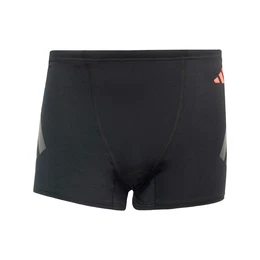 Sportbadeshorts 'Ripstream' grau / koralle / schwarz