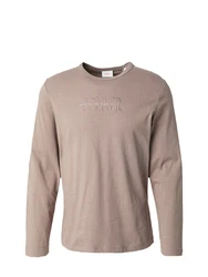 s.Oliver Langarmshirt Logo-Print Stickerei Braun/Khaki/Beige/Braun/Khaki/Beige/Braun/Khaki/Beige/Braun/Khaki/Beige/Braun/Khaki/Beige/Braun/Khaki/Beige/Braun/Khaki/Beige/Braun/Khaki/Beige/Braun/Khaki/Beige/Braun/Khaki/Beige