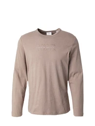 Shirt taupe / wei