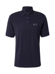 ARMANI EXCHANGE Poloshirt navy / weiß