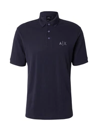 Poloshirt navy / wei