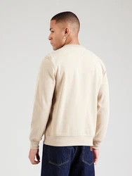 TOMMY HILFIGER Sweatshirt hellbeige/weiß
