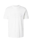ARMANI EXCHANGE T-Shirt silber/offwhite