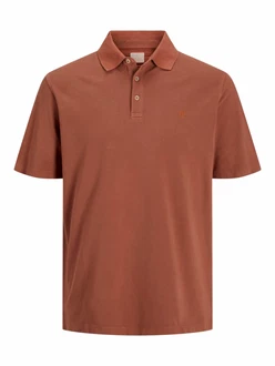 JACK & JONES Poloshirt rostbraun JACK & JONES Poloshirt rostbraun