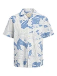 JACK & JONES Hemd 'JPRBLUBahamas' blau/weiß