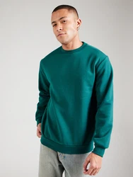 ABOUT YOU Sweatshirt 'Davin' braun/dunkelgrün