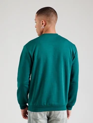 ABOUT YOU Sweatshirt 'Davin' braun/dunkelgrün