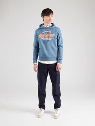 JACK & JONES Sweatshirt opal/orange/wei