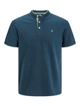 JACK & JONES T-Shirt JJEPAULOS marine/hellgrn