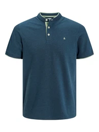 T-Shirt 'JJEPaulos' marine / hellgrn