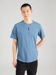 JACK & JONES T-Shirt 'Basher' blaumeliert