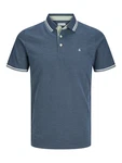 Jack & Jones Poloshirt JJEPAULOS POLO SS NOOS saphir/pastellgrün/weiß