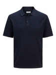 Jack & Jones Kurzarmpullover JJEGEORGE KNIT POLO SS SN 