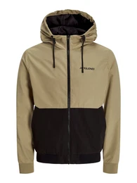 Jacke 'JJERush' hellbraun / schwarz