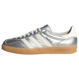 Sneaker 'Gazelle' braun / silber / wei