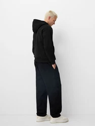 Bershka Sweatjacke schwarz