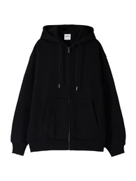 Sweatjacke schwarz
