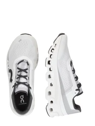 On Laufschuh Cloudmonster / Cloudrift grau/schwarz/weiß