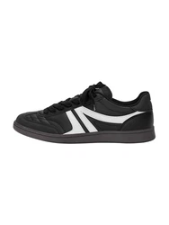 Pull&Bear Sneaker schwarz/weiß