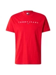 Tommy Jeans T-Shirt Rot/Dunkelrot