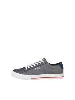 JACK & JONES Sneaker 'JFWRYDER' marine/blaumeliert/weiß