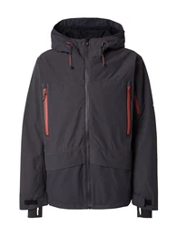 Outdoorjacke 'CASTRES' anthrazit / rot