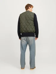 JACK & JONES Weste 'JJKODA' oliv