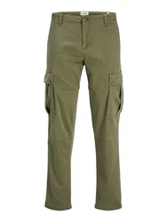 JACK & JONES Hose JPSTKANE JONNIE oliv