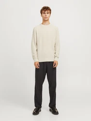 JJ Rebel Pullover 'JREBASHER' beige