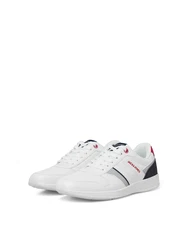 JACK & JONES Sneaker JFWBARON grau/dunkelrot/schwarz/weiß