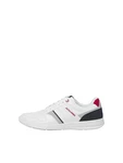 JACK & JONES Sneaker JFWBARON grau/dunkelrot/schwarz/weiß