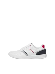 JACK & JONES Sneaker JFWBARON grau/dunkelrot/schwarz/weiß