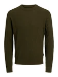 JJ Rebel Pullover 'JREBASHER' tanne