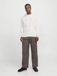 JACK & JONES Sweatjacke JJEBradley weiß