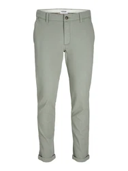 JACK & JONES Chinohose 'Marco Fury' hellgrn