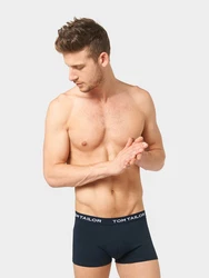 TOM TAILOR Unterhemd Hip Pants Retro Boxer marine/grasgrn/karminrot