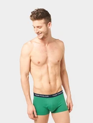 TOM TAILOR Unterhemd Hip Pants Retro Boxer marine/grasgrn/karminrot
