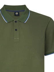 Petrol Industries Poloshirt saphir/tanne/wei