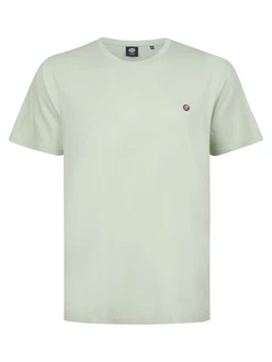 Petrol Industries Rundhalsshirt mit Logo Stickerei pastellgrün Petrol Industries Rundhalsshirt mit Logo Stickerei pastellgrün