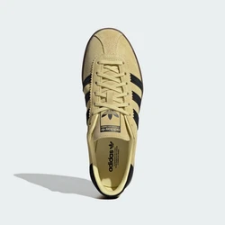 ADIDAS ORIGINALS Sneaker Bermuda pastellgelb/schwarz