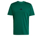 ADIDAS SPORTSWEAR Essentials Shirt grn/schwarz ADIDAS SPORTSWEAR Essentials Shirt grn/schwarz