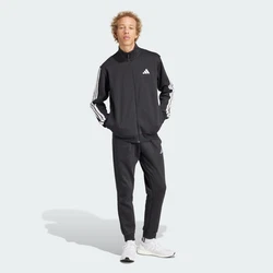 ADIDAS SPORTSWEAR Trainingsanzug SPORTSWEAR BASIC 3-STREIFEN schwarz/weiß